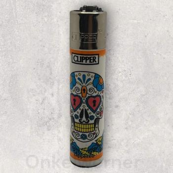 Muerta Skull Clipper Feuerzeug
